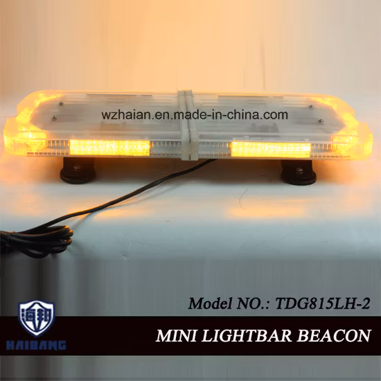 12 V/24 V voiture camion LED lumière de secours Mini balise stroboscopique feux d'avertissement barre lumineuse d'ambulance avec magnétique