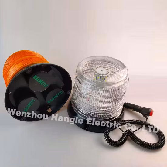 Ltd6166 80 LED 12 V blanc lampe stroboscopique de circulation clignotant de sécurité d'urgence voiture avertissement LED balise lumineuse