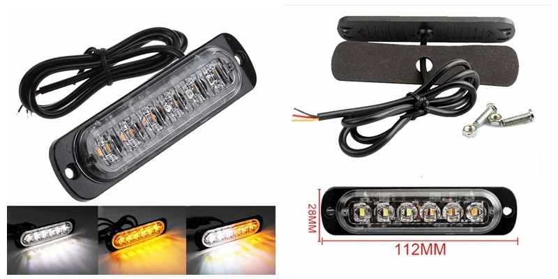 Car Truck RV Caravan Auto LED Warning Mini Lightbar