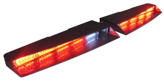 Voyant d'avertissement de visière LED à montage intérieur de véhicule d'urgence avec retrait (VL630)