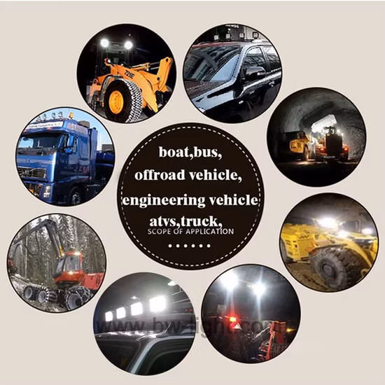 48W voiture camion Offroad Auto moto accessoires phare LED LED lampe de travail (GF